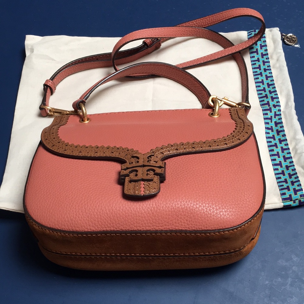 Tory Burch MCGRAW BROGUE SATCHEL